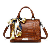 Load image into Gallery viewer, Fashion Pattern Soft Leather Shoulder Messenger Bag
