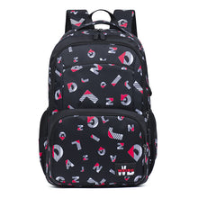 Load image into Gallery viewer, Simple Printed Junior High School Student Schoolbag
