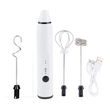 Load image into Gallery viewer, Rechargeable Electric Milk Frother Kitchen Juice Food Mixer
