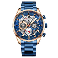 Load image into Gallery viewer, Men's Business Steel Band Multifunctional Quartz Watch
