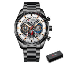 Load image into Gallery viewer, Men's Business Steel Band Multifunctional Quartz Watch
