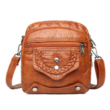 Load image into Gallery viewer, Small Leather Crocodile Pattern Shoulder Bag For Women
