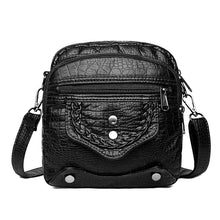 Load image into Gallery viewer, Small Leather Crocodile Pattern Shoulder Bag For Women
