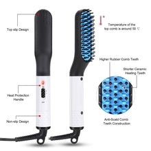 Load image into Gallery viewer, Multifunctional Hair Straightener Hair Comb Brush
