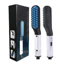 Load image into Gallery viewer, Multifunctional Hair Straightener Hair Comb Brush
