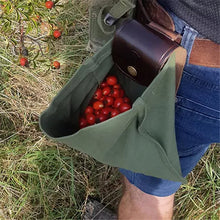 Load image into Gallery viewer, Hiking Portable Folding Waist Bag Camping Berry Storage Bag
