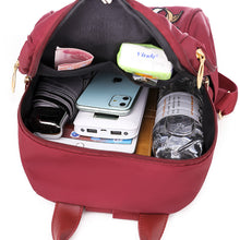 Load image into Gallery viewer, Retro Oxford Cloth Embroidered Women's Casual Backpack
