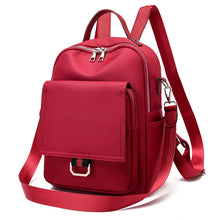 Load image into Gallery viewer, Ladies Oxford Cloth Korean Leisure Multifunctional Backpack
