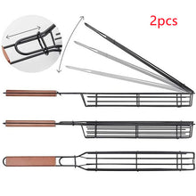 Load image into Gallery viewer, BBQ Grill Mesh Stainless Steel Tools Kitchen Accessories
