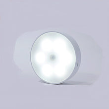 Load image into Gallery viewer, Usb Rechargeable Motion Sensor Light Round Wireless LED

