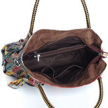 Load image into Gallery viewer, European And American Lady's Portable Striped Handbag
