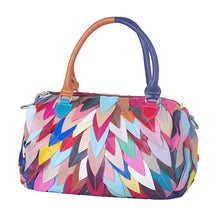 Load image into Gallery viewer, Geometric Pattern Contrast Color Handbag For Women
