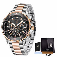 Load image into Gallery viewer, Men's Multifunction Quartz Watch With Gift Box
