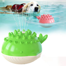 Load image into Gallery viewer, Electric Water Floating Swimming Water Spray Dog Toy
