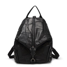 Load image into Gallery viewer, Korean Style Stitching Contrast Color Backpack For Ladies
