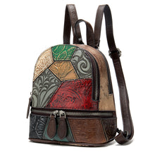 Load image into Gallery viewer, Women's Contrast Color Small Backpack For Daily Occasion
