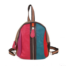 Load image into Gallery viewer, Woman's Leather Backpack With Small Cross-Slung
