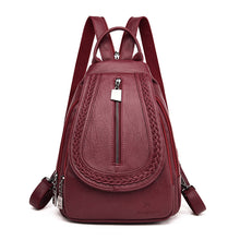 Load image into Gallery viewer, Fashionable Women's Solid Color Leisure Backpack
