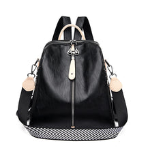 Load image into Gallery viewer, Women's Leisure Soft Leather Fashionable Backpack
