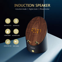 Load image into Gallery viewer, Wooden Speaker Smart Induction Speaker Phone Holder
