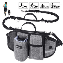 Load image into Gallery viewer, Dog Training Leash Waist Bag Hands-Free Outdoor Pet Running
