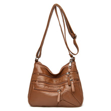 Load image into Gallery viewer, Soft Leather Large Capacity Middle-Aged Lady's Shoulder Bag
