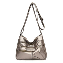 Load image into Gallery viewer, Soft Leather Large Capacity Middle-Aged Lady's Shoulder Bag
