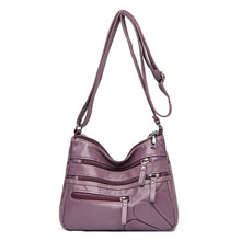 Load image into Gallery viewer, Soft Leather Large Capacity Middle-Aged Lady's Shoulder Bag
