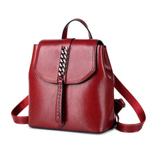 Load image into Gallery viewer, Fashion Leather Casual Travel Backpack For Women

