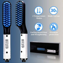 Load image into Gallery viewer, Multifunctional Hair Straightener Hair Comb Brush
