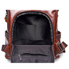 Load image into Gallery viewer, Pure Color Female Backpack With A Toy Ball
