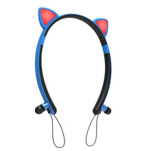 Load image into Gallery viewer, Cat Ear Headset With Microphone For All Phones
