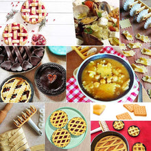 Load image into Gallery viewer, Kitchen Pizza Roller Pin Bread Hole Puncher DIY Baking

