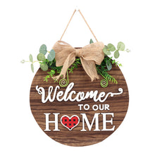 Load image into Gallery viewer, Interchangeable Wooden Door Hanger Ornaments

