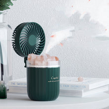 Load image into Gallery viewer, Portable Crystal Aromatheraphy Humidifier USB Wireless
