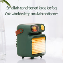 Load image into Gallery viewer, Mini Air Cooler USB Rechargeable Electric Fan Humidifier
