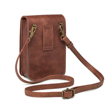 Load image into Gallery viewer, Ladies Brown One-shoulder Small Messenger Bag
