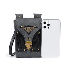 Load image into Gallery viewer, Punk Style One-shoulder Mini Contrast Color Messenger Bag
