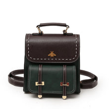 Load image into Gallery viewer, Contrasting Retro Small Backpack For Women
