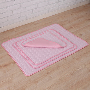 Pet Summer Portable Ice Silk Cooling Pad