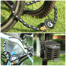 Load image into Gallery viewer, Foldable Bike Lock With 3 Keys Hamburg-Lock Alloy Anti-Theft
