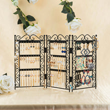 Load image into Gallery viewer, Necklace And Earring Jewelry Stand Display Rack 3 Doors

