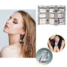 Load image into Gallery viewer, Necklace And Earring Jewelry Stand Display Rack 3 Doors
