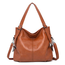 Load image into Gallery viewer, Middle-aged Women's Vintage PU Leather Messenger Bag
