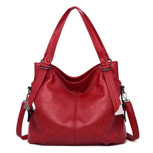 Load image into Gallery viewer, Middle-aged Women's Vintage PU Leather Messenger Bag
