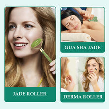 Load image into Gallery viewer, Micro-needle Powder Crystal Roller Jade Massager
