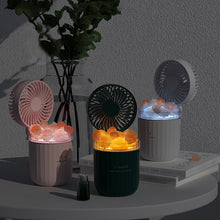 Load image into Gallery viewer, Portable Crystal Aromatheraphy Humidifier USB Wireless
