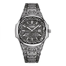 Load image into Gallery viewer, Classic Retro Men's Quartz Watch With Steel Band
