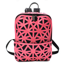 Load image into Gallery viewer, Korean Style Ladies Hollow Geometric Pattern Backpack
