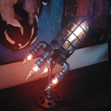 Load image into Gallery viewer, New Bazooka Flame Steampunk Rocket Home Decoration Light
